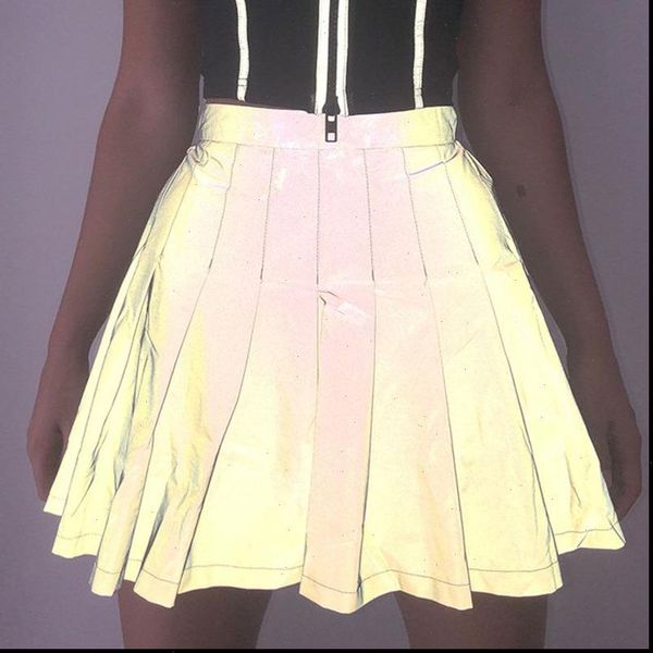 summer women night light flash reflective pleated short skirts ladies streetwear club party shiny high waist mini skir, Black
summer women night light flash reflective pleated short skirts ladies streetwear club party shiny high waist mini skir, Black