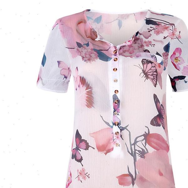 summer 2021 fashion casual button chiffon blouse printed tee female womens short sleeve shirt blusas femininas clothing, White
summer 2021 fashion casual button chiffon blouse printed tee female womens short sleeve shirt blusas femininas clothing, White