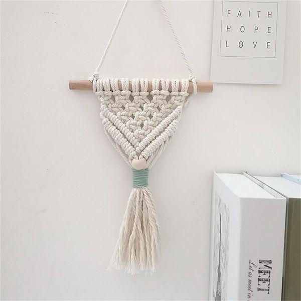 decorative objects & figurines hand-woven cotton small wall tapestry children's room boho decor po props nordic headboard macrame hangi
decorative objects & figurines hand-woven cotton small wall tapestry children's room boho decor po props nordic headboard macrame hangi