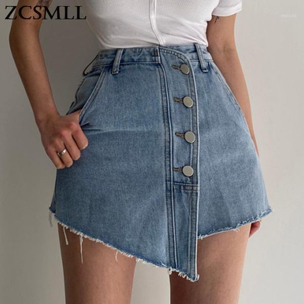 women's shorts zcsmll korean all-match high-waist beveled button bag hips long legs irregular washed blue hakama denim woman, White;black
women's shorts zcsmll korean all-match high-waist beveled button bag hips long legs irregular washed blue hakama denim woman, White;black