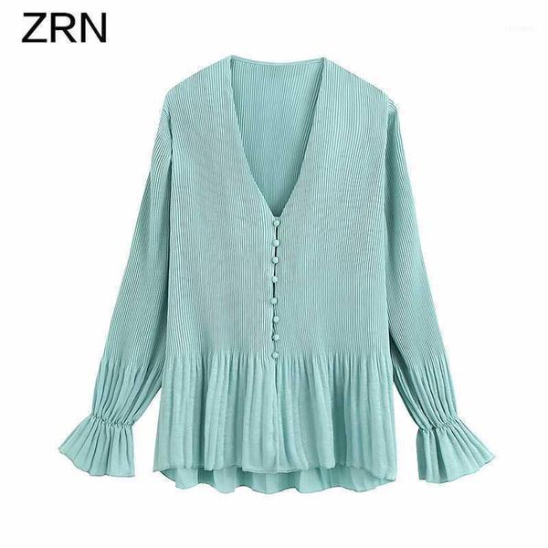 women shirt vintage elegant blouse autumn 2021 solid color loose v-neck pleated chiffon shirt1, White
women shirt vintage elegant blouse autumn 2021 solid color loose v-neck pleated chiffon shirt1, White