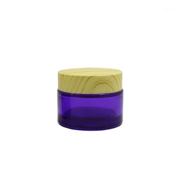 storage bottles & jars 30g 50g false wood lid eye cream jar empty purple glass cosmetic packaging container refillable bottle 15 pieces/lot
storage bottles & jars 30g 50g false wood lid eye cream jar empty purple glass cosmetic packaging container refillable bottle 15 pieces/lot