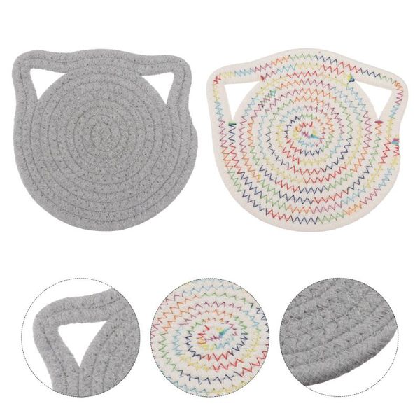 mats & pads 2pcs decorative cat ear placemats household dish cotton tableware
mats & pads 2pcs decorative cat ear placemats household dish cotton tableware