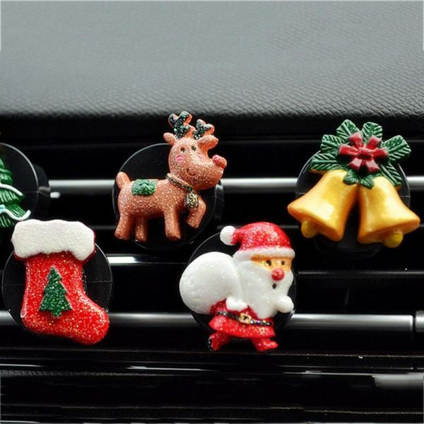 car air freshener auto conditioner outlet clip perfume ornament santa claus snowman bell dog decorations christmas 201
car air freshener auto conditioner outlet clip perfume ornament santa claus snowman bell dog decorations christmas 201
