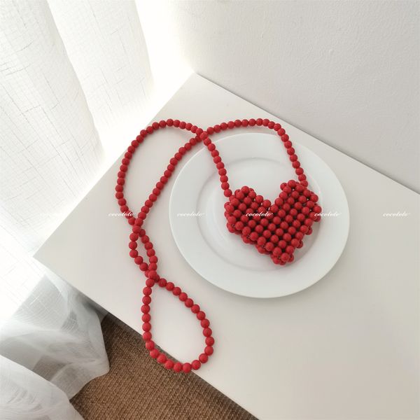 fashion handmade bead bag heart shape red love small package cute mini accessories messenger crossbody tiny bags designer purse
fashion handmade bead bag heart shape red love small package cute mini accessories messenger crossbody tiny bags designer purse