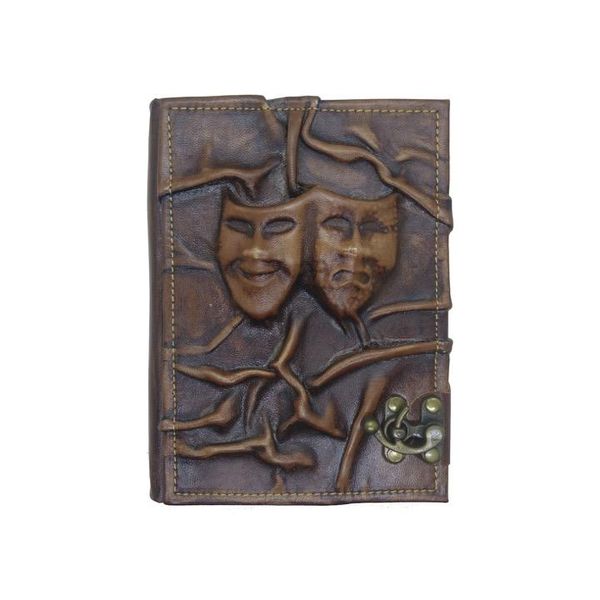 notepads theatre leather notebook theater mask symbol shaped 3d handmade gift diary poetry scene acting sock & buskin comedy and tragedy, Purple;pink
notepads theatre leather notebook theater mask symbol shaped 3d handmade gift diary poetry scene acting sock & buskin comedy and tragedy, Purple;pink