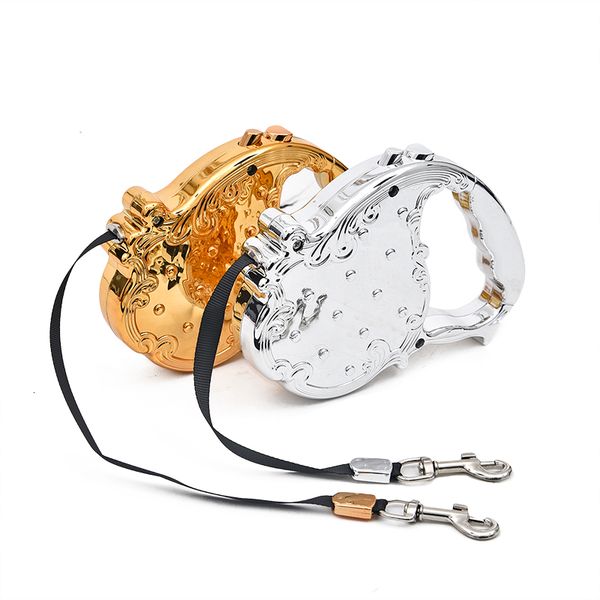 2021 new luxo gold/sier design dog retractable pet cat flexible automatic leash long bear animals 20kg higher quality rope qx7x
2021 new luxo gold/sier design dog retractable pet cat flexible automatic leash long bear animals 20kg higher quality rope qx7x
