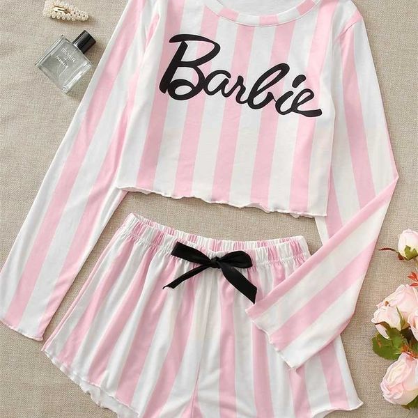 women's pajamas summer short sleepwear girls clothes comfortable home sleepwear set woman 2 pieces home wear 211112, Black;red
women's pajamas summer short sleepwear girls clothes comfortable home sleepwear set woman 2 pieces home wear 211112, Black;red