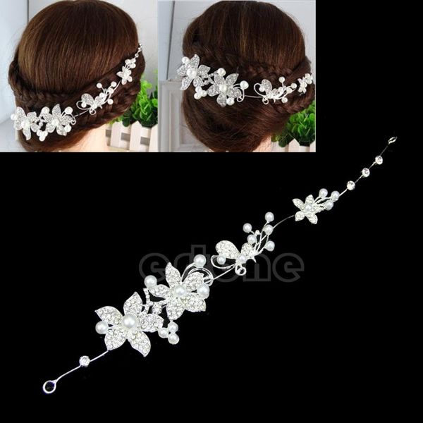 hair clips & barrettes elegant and precious pearl accessories prom party bridal flower crystal rhinestone headband band tiara clear crown, Golden;silver
hair clips & barrettes elegant and precious pearl accessories prom party bridal flower crystal rhinestone headband band tiara clear crown, Golden;silver