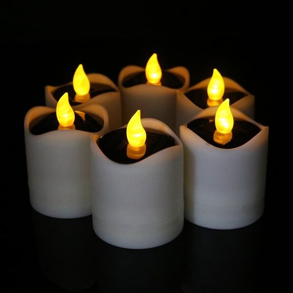 6pcs solar candles light waterproof romantic candles led nightlight light flickering flameless home party decoration
6pcs solar candles light waterproof romantic candles led nightlight light flickering flameless home party decoration