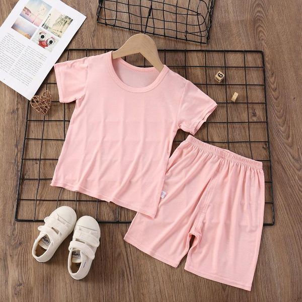 clothing sets summer toddler girls clothes pure color short sleeve pajamas leisure t shirt high waist shorts boys 2 piece set outfits, White
clothing sets summer toddler girls clothes pure color short sleeve pajamas leisure t shirt high waist shorts boys 2 piece set outfits, White