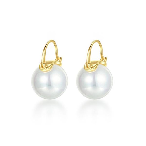 hoop & huggie 925 sterling silver pearl earrings for women girls round wedding gold/silver party jewelry, Golden;silver
hoop & huggie 925 sterling silver pearl earrings for women girls round wedding gold/silver party jewelry, Golden;silver