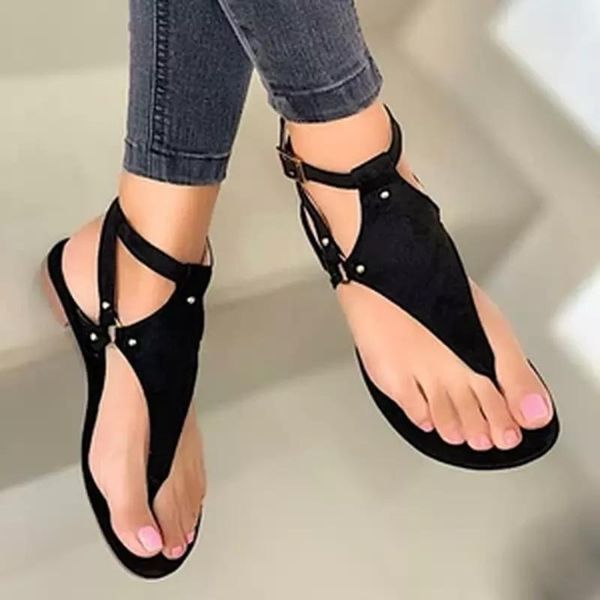 women sandals 2021 summer outdoor beach flip-flop sandals solid fashion gladiator women flats casual ladies shoes, Black
women sandals 2021 summer outdoor beach flip-flop sandals solid fashion gladiator women flats casual ladies shoes, Black