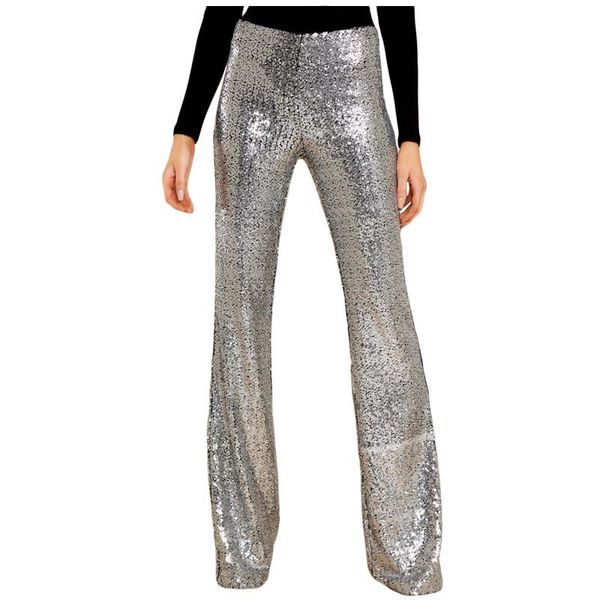women's pants & capris sequin trousers women sparkle metallic maxi ladies silver black high waist long wide leg club wear stage dance, Black;white
women's pants & capris sequin trousers women sparkle metallic maxi ladies silver black high waist long wide leg club wear stage dance, Black;white