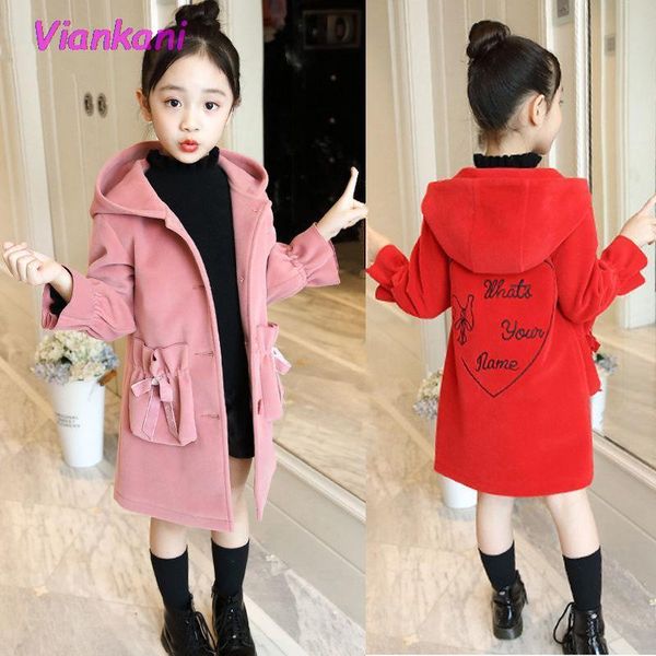 jackets girls coat letter print woolen overcoat cotton trench kids outerwear 2021wool coats spring winter 4-12y, Blue;gray
jackets girls coat letter print woolen overcoat cotton trench kids outerwear 2021wool coats spring winter 4-12y, Blue;gray
