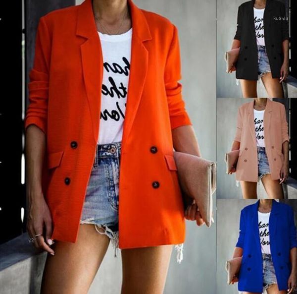 women's suits & blazers autumn and winter style long-sleeved jacket button european american small suit women, White;black
women's suits & blazers autumn and winter style long-sleeved jacket button european american small suit women, White;black
