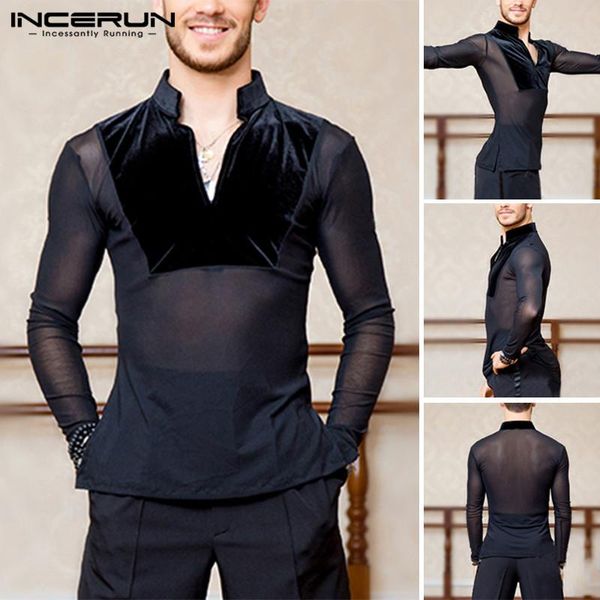 mens transparent party nightclub blusa dance shirt incerun fashion patchwork shirts men long sleeve v neck solid camisa 5xl, White;black
mens transparent party nightclub blusa dance shirt incerun fashion patchwork shirts men long sleeve v neck solid camisa 5xl, White;black