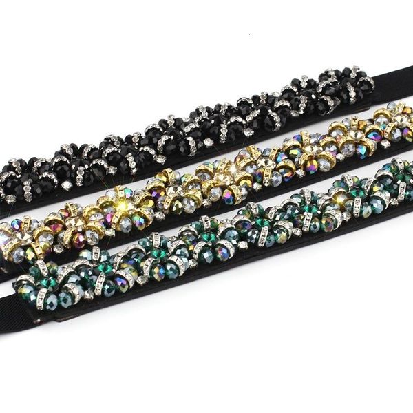 female belts luxury rhinestone elastic waistband full crystal gem black belt for women fashion thin waist belt buckles stretchy, Black;brown
female belts luxury rhinestone elastic waistband full crystal gem black belt for women fashion thin waist belt buckles stretchy, Black;brown