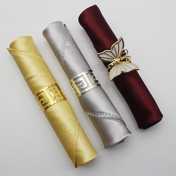 table napkin 10pcs/lot wedding party favor 45cm gold/silver metallic polyester el banquet serviette square folding placemats
table napkin 10pcs/lot wedding party favor 45cm gold/silver metallic polyester el banquet serviette square folding placemats