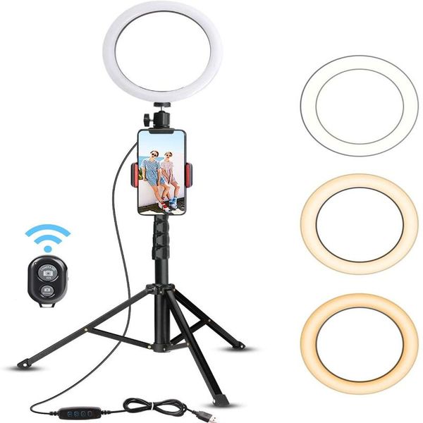 ring light with tripod stand & cell phone holder for live stream/makeup 8inch autodyne fill light mini led camera monitor stand
ring light with tripod stand & cell phone holder for live stream/makeup 8inch autodyne fill light mini led camera monitor stand
