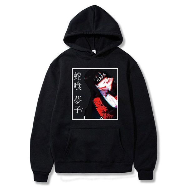 men's hoodies & sweatshirts yumeko jabami hoodie kakegurui printed long sleeve streetswear anime sweatshirt harajuku men woman, Black
men's hoodies & sweatshirts yumeko jabami hoodie kakegurui printed long sleeve streetswear anime sweatshirt harajuku men woman, Black