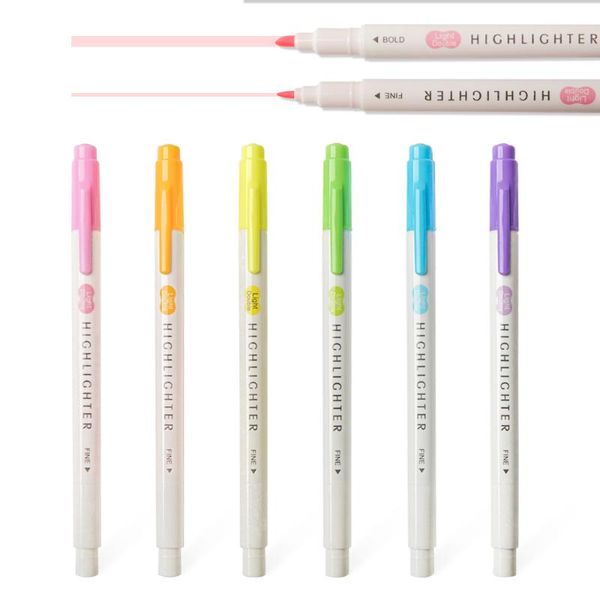highlighters chosch cs-8120 mild color soft highlighter, double-tips chisel tip and fineliner marker, 6 assorts color,, Black;red
highlighters chosch cs-8120 mild color soft highlighter, double-tips chisel tip and fineliner marker, 6 assorts color,, Black;red