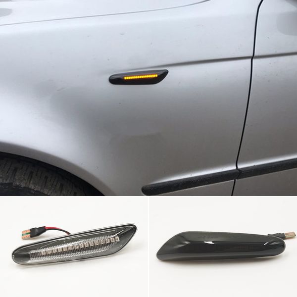 2pcs smoke lens dynamic flowing led turn signal side marker light blinker lamp for bmw e90 e91 e92 e93 e60 e87 e82 e46
2pcs smoke lens dynamic flowing led turn signal side marker light blinker lamp for bmw e90 e91 e92 e93 e60 e87 e82 e46