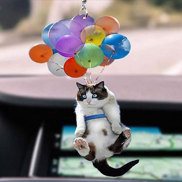 interior decorations acrylic car hanging ornament cute dog keychain pendant with colorful balloon gift
interior decorations acrylic car hanging ornament cute dog keychain pendant with colorful balloon gift