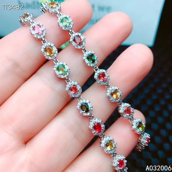 other bracelets kjjeaxcmy fine jewelry 925 sterling silver inlaid natural tourmaline hand bracelet female trendy support test, Golden;silver
other bracelets kjjeaxcmy fine jewelry 925 sterling silver inlaid natural tourmaline hand bracelet female trendy support test, Golden;silver