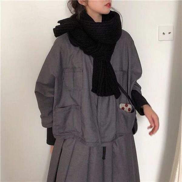 scarves solid color knitted women winter scarf cashmere like lady warm shawls wraps pashmina femal hijab, Blue;gray
scarves solid color knitted women winter scarf cashmere like lady warm shawls wraps pashmina femal hijab, Blue;gray