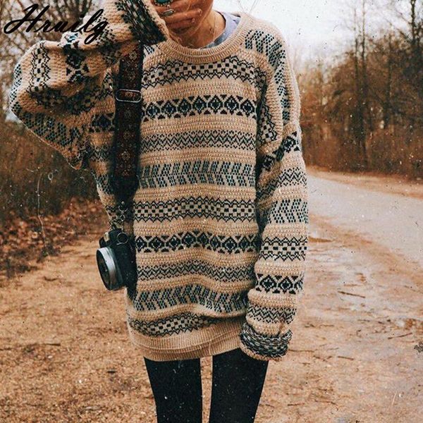 women's sweaters fashion woman casual mid length round neck sweater with retro pattern jacquard pullover femme chandails, White;black
women's sweaters fashion woman casual mid length round neck sweater with retro pattern jacquard pullover femme chandails, White;black