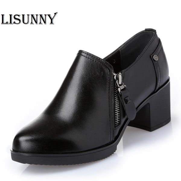 dress shoes 2021 women waterproof genuine leather high-heeled women's singles fashion ladies casual boots, Black
dress shoes 2021 women waterproof genuine leather high-heeled women's singles fashion ladies casual boots, Black