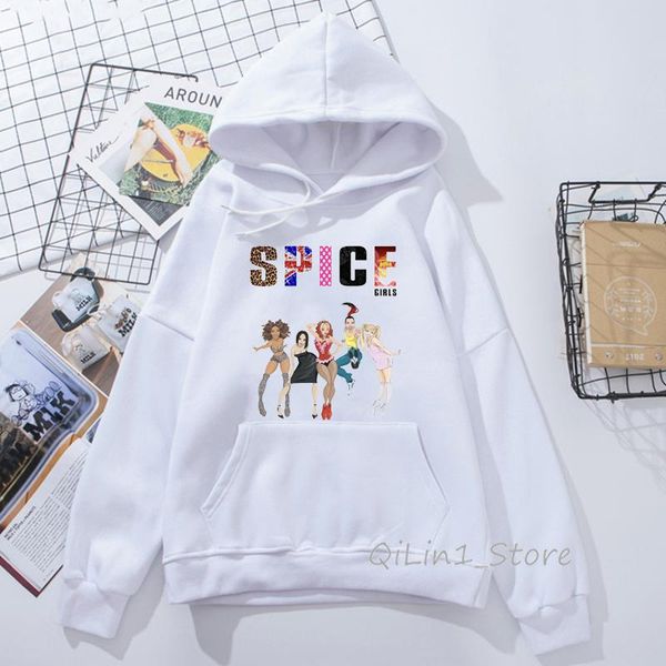 women's hoodies & sweatshirts sudadera mujer girl band spice girls hoodie woman vintage vogue streetwear 90s graphic h, Black
women's hoodies & sweatshirts sudadera mujer girl band spice girls hoodie woman vintage vogue streetwear 90s graphic h, Black