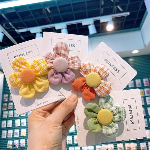 new fresh cute children plaid fabric buttons flower rubber band hairpins fashion sweet girl baby duckbill clip hair accessories, Slivery;white
new fresh cute children plaid fabric buttons flower rubber band hairpins fashion sweet girl baby duckbill clip hair accessories, Slivery;white