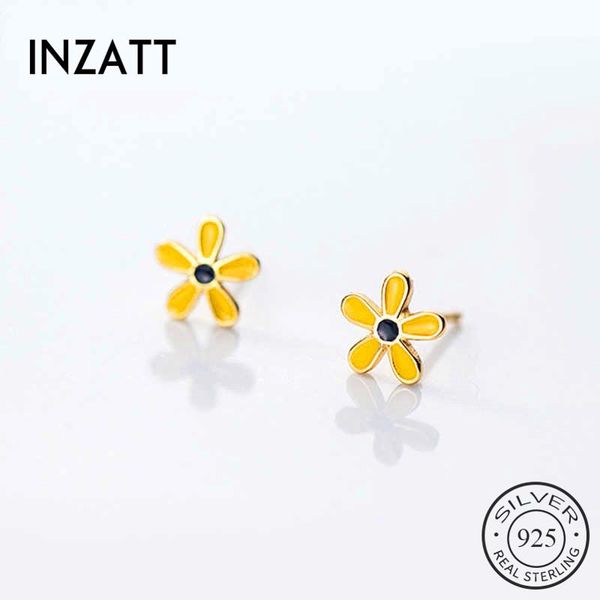 stud inzareal 925 sterling silver yellow flower plant earrings for fashion women cute fine jewelry bohemian accessories gift, Golden;silver
stud inzareal 925 sterling silver yellow flower plant earrings for fashion women cute fine jewelry bohemian accessories gift, Golden;silver