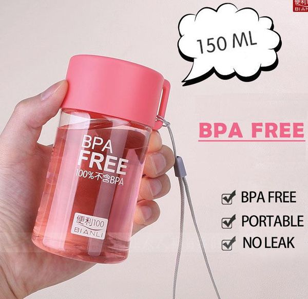 water bottles 150ml bpa applicable children mini bottle with rope for student kids pc cute portable anti-fall candy color no leak
water bottles 150ml bpa applicable children mini bottle with rope for student kids pc cute portable anti-fall candy color no leak