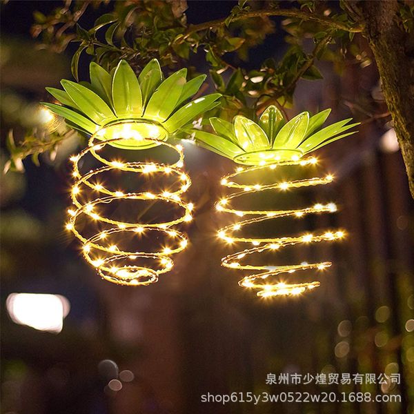 led solar pineapple light wrought iron fruit shape decorative outdoor lamp for patio garden lawn lantern copper wire pineapple string light
led solar pineapple light wrought iron fruit shape decorative outdoor lamp for patio garden lawn lantern copper wire pineapple string light