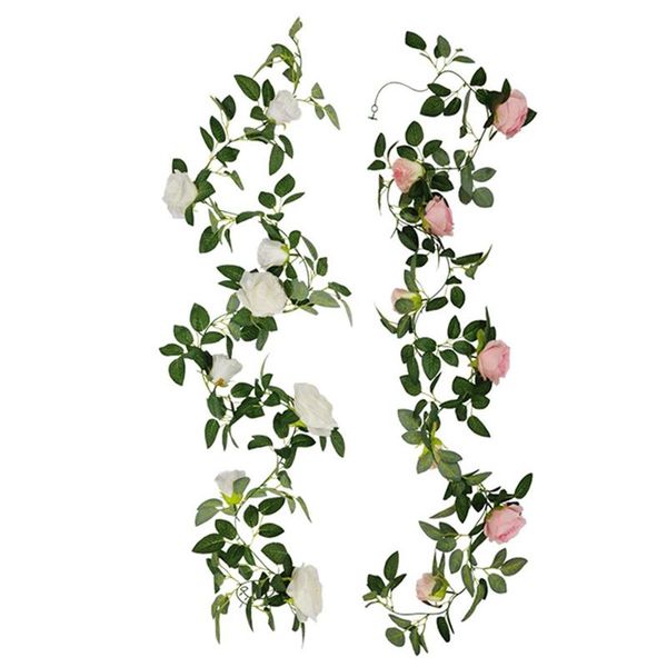 artificial rose vine fake flower garland hanging rose ivy for wedding arch garden background floral decor
artificial rose vine fake flower garland hanging rose ivy for wedding arch garden background floral decor