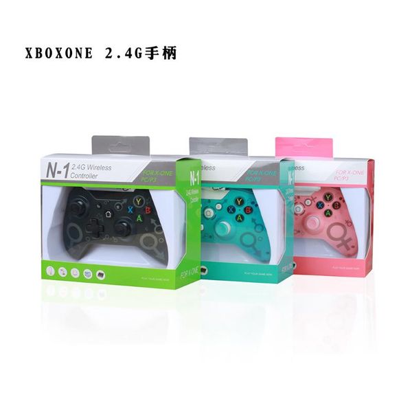 game controllers & joysticks 2.4g wireless handle gamepad with color box n1 for xbox one controller supports double motor vibration function
game controllers & joysticks 2.4g wireless handle gamepad with color box n1 for xbox one controller supports double motor vibration function