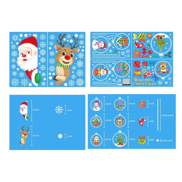 gift wrap xmas wreath reindeer creative elk santa clause static sticker christmas window stickers snowflake glass windows clings
gift wrap xmas wreath reindeer creative elk santa clause static sticker christmas window stickers snowflake glass windows clings