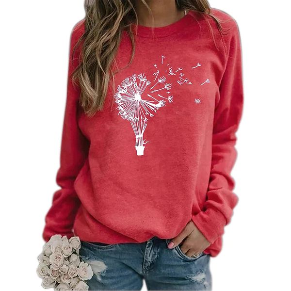 dandelion pattern women's fashion 3d printing short slim t-shirt autumn long sleeve round neck basic casual, White
dandelion pattern women's fashion 3d printing short slim t-shirt autumn long sleeve round neck basic casual, White