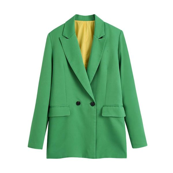 women's suits & blazers blsqr green vintage office lady double breasted fashion casual women streetwear chic outwear jackets girl, White;black
women's suits & blazers blsqr green vintage office lady double breasted fashion casual women streetwear chic outwear jackets girl, White;black