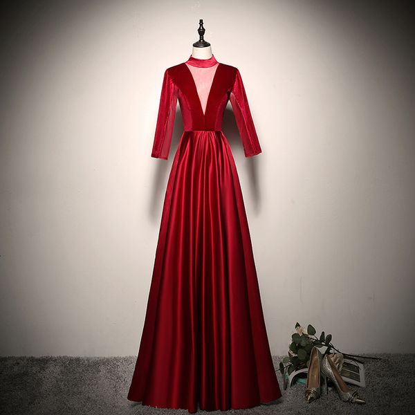 red women velvet floor length cheongsam evening party dress chinese style wedding banquet bride elegant gown vestido 8clu, Black;gray
red women velvet floor length cheongsam evening party dress chinese style wedding banquet bride elegant gown vestido 8clu, Black;gray