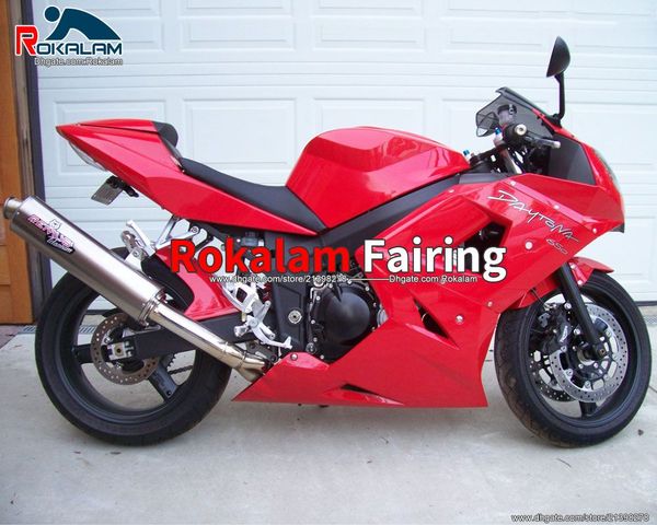for triumph daytona 600 650 2003 2004 2005 fairings kit daytona 650 daytona 600 03 04 05 all red aftermarket motorycycle bodyworks
for triumph daytona 600 650 2003 2004 2005 fairings kit daytona 650 daytona 600 03 04 05 all red aftermarket motorycycle bodyworks