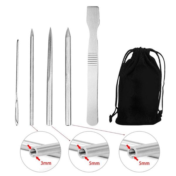 6pcs set paracord stitching set stitching weaving needles stainless steel works for lace strings umbrella rope racelet flattener
6pcs set paracord stitching set stitching weaving needles stainless steel works for lace strings umbrella rope racelet flattener