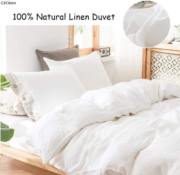 sheets & sets natural linen duvet cover king queen full twin flax 3pcs sheet farmhouse quilt with coconut button closure
sheets & sets natural linen duvet cover king queen full twin flax 3pcs sheet farmhouse quilt with coconut button closure
