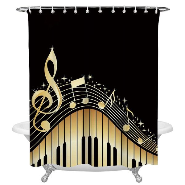 shower curtains piano keys note music gradient print curtain waterproof fabric large for bathroom accessories
shower curtains piano keys note music gradient print curtain waterproof fabric large for bathroom accessories