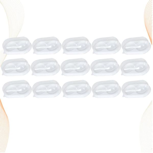 15pcs 2 grids cake boxes dessert containers mooncake tray egg yolk crisp box cupcake case packaging box (white)
15pcs 2 grids cake boxes dessert containers mooncake tray egg yolk crisp box cupcake case packaging box (white)