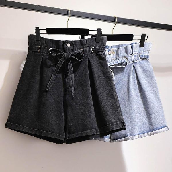 women's jeans summer denim shorts women plus size waist 138cm hip 155cm 4xl 5xl 6xl 7xl 8xl a-line wide-leg blue black colors
women's jeans summer denim shorts women plus size waist 138cm hip 155cm 4xl 5xl 6xl 7xl 8xl a-line wide-leg blue black colors