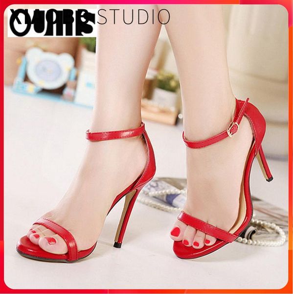 fashion woman sandal super high-heeled shoe new style buckle stiletto heel sandals 12cm woman shoe sandal ship, Black
fashion woman sandal super high-heeled shoe new style buckle stiletto heel sandals 12cm woman shoe sandal ship, Black